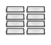 Filtre de remplacement for aspirateur Robot Roborock,P10S Pro/V20/Qrevo Master/Qrevo Slim, accessoires de filtre(8pcs)