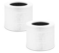 Filtre De Remplacement For Purificateur D'air N0PF, Filtre HEPA À Charbon Actif Haute Efficacité, Compatible Avec Levoit-Core, Mini/Mini-RF, Pièces De Purificateur
