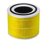 Filtre De Remplacement For Purificateur D'air, Système De Filtration Au Charbon Actif, Compatible Avec Le Filtre Levoit Core 300(Yellow)