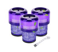 Filtre de Remplacement HEPA Brosse nettoyante Accessoire Compatible avec Aspirateurs V11 V15 Lavable et Réutilisable SOS ACCESSOIRE (3) Aspirateur ( )