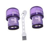 Filtre de Remplacement HEPA Brosse nettoyante Accessoire Compatible avec Aspirateurs V11 V15 Lavable et Réutilisable SOS ACCESSOIRE (2) Aspirateur ( )