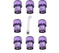 Filtre de Remplacement HEPA pour Dyson Brosse nettoyante Accessoire Compatible avec Aspirateurs Dyson V11 V15 Lavable et Réutilisable SOS ACCESSOIRE (8) Aspirateur ( )