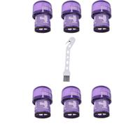 Filtre de Remplacement HEPA pour Dyson Brosse nettoyante Accessoire Compatible avec Aspirateurs Dyson V11 V12 V15 Lavable et Réutilisable SOS ACCESSOIRE (6) Aspirateur (970013-02 970013-02