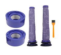 Filtre de remplacement pour V7 V8, ensemble de filtres pré-post-filtre à air à particules haute efficacité avec brosse de nettoyage, comparé aux pièces de rechange 965661 01 et