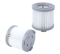 Filtre de remplacement, réduit efficacement la poussière facile à installer Filtre à vide, 2,5x2,5x2,5x2,5 pouces Accessoires Aspirateur 2pcs Filtre Aspirateur pour Bureau