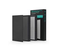 Filtre de Remplacement Véritable HEPA H13 pour Purificateur d'Air GREE GCF300ANSA, Filtre 3-en-1 Véritable HEPA H13 et Charbon Actif, Élimine 99,97% des Allergènes Animaux Odeurs Fumée Poussière Poils