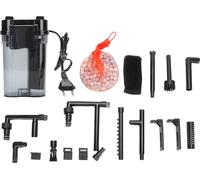 Filtre de réservoir à poissons externe seau suspendu niveau d'eau bas pour réservoir d'aquarium étang 450 l/h 6W prise UE 220 V