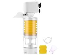 Filtre De Réservoir Ultime - Filtre D'aquarium Interne Réglable 40-80 Cm | Éponge Biochimique 3 en 1 Fishtopia | Purification De l'eau Oxygénation Circulation | Filtration Améliorée D'aquarium