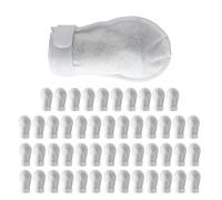 Filtre De Robinet À Eau,Sac de rechange en coton anti-éclaboussures | 50 filtres pour robinet cuisine évier - Pour cuisine salle de bain bureau camping-car randonnée camping eau souterraine source