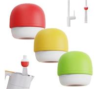 Filtre de robinet de purification en profondeur à 6 couches, compact et adaptatif, conception portable avec filtre de port adaptatif, pour les locataires, les propriétaires ou toute personne