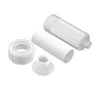 Filtre de robinet, embout de nettoyage avec 2 noyaux interchangeables, ajustement parfait | Filtre de robinet pour la maison, l'appartement, le dortoir, pour appartement, douche, machine à laver, WC
