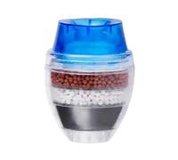 Filtre de robinet, Lot De 5 Filtres Robinet Cuisine Simples Et Couleur Unie, For Économiser L'eau, Avec Buse Filtration Au Charbon Actif,pour salle de bain et cuisine(Blue)