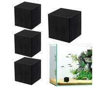 Filtre de seau d'aquarium, seau de filtre d'aquarium : charbon actif d'adsorption puissant efficace réutilisable : commencez par rincer à l'eau, puis placez les médias filtrants EcoAquariu
