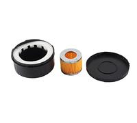 Filtre de Silencieux de Compresseur D'air 3/4, Coque en Plastique de 25mm, Diamètre D'admission de Silencieux Rond 80mm pour Compresseurs à Vis, Compresseurs à Piston
