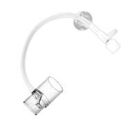 Filtre de sortie d'oxygène pour aquarium - Aérateur sans électricité - Distributeur d'oxygène alimenté par l'eau - Débit d'air réglable - Convient pour tuyau d'évacuation de 16 à 25 mm - Améliore la