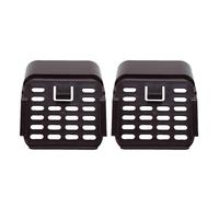 Filtre de Sortie du Connecteur de Disposition vers Le Bas, Connexion Bobine Toit d'installation Facile, Taille Précise Très Flexible pour 3x4 Pouces (Brown)