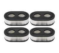 Filtre de tondeuse à pelouse 4pcs Cartridge Air Cleaner Cartridge Rubber 798452 593260 Remplacement pour 500EX 550EX ECO plus 575EX