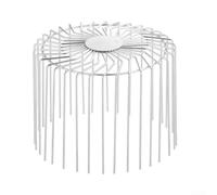 Filtre de tuyau de descente extérieur en acier inoxydable pour drainage de toit et gouttière avec construction anti-encrassement pour maintenir le flux dans plusieurs environnements (tube de 180 mm)