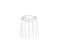 Filtre de tuyau de descente extérieur en acier inoxydable pour drainage de toit et gouttière avec construction anti-encrassement pour maintenir le flux dans plusieurs environnements (tube de 90 mm)