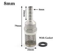 Filtre de tuyau de lavage de voiture,de jardin,d'irrigation,pompe de pulvérisation,filet filtrant,maille en acier inoxydable,8 32mm,1 20 pièces - Type 8mm-20pcs