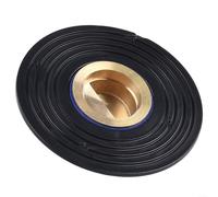 Filtre de vidange de sol à débit direct pour éviers avec protection de secours des eaux usées (noyau noir-cuivre)