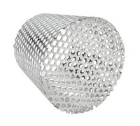 Filtre de vidange de sol en acier inoxydable 304 pour gouttière et tuyau de drainage de toit, design anti-encrassement pour piscine, jardin, balcon et amélioration de la maison (110 mm)