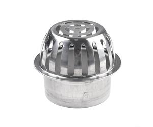 Filtre de vidange de sol en acier inoxydable pour gouttières de toit et balcons pour limiter les causes d'encrassement (90 mm)