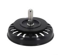 Filtre de vidange d'eau pour évier de cuisine et salle de bain | Siphon à déchets en polypropylène de 74 mm avec fonction désodorisante | Comprend un égouttoir à panier d'évier pour un nettoyage