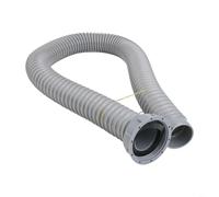 Filtre de vidange d'évier de cuisine et tuyau de vidange des eaux usées compatible avec les extensions de tuyau d'évier de machine à laver, matériau PP et PVC (100 cm)