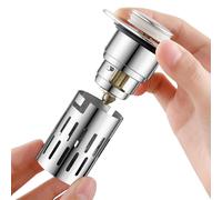 Filtre de vidange en acier inoxydable - Filtre d'évier - Filtre anti-obstruction - Filtre de vidange d'évier en acier inoxydable solide et - Attrape la saleté - Bloque les odeurs
