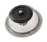 Filtre de vidange en maille robuste de 8,5 cm | Acier inoxydable 304, revêtement anti-rouille, convient aux canalisations de 8,5 cm, récupérateur de déchets alimentaires de