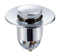 Filtre de vidange pop-up pour lavabo, bouchon de lavabo de type poussoir pour lavabo, désodorisant anti-odeur, bouchon de lavabo anti-obstruction avec panier attrape-cheveux pour lavabo