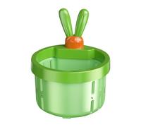 Filtre de vidange pour évier, design de drainage automatique, 9 x 7,5 x 5 cm, panier d'évier de cuisine, panier de vidange compact, aspect lapin mignon, pour l'élimination des ordures