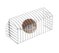 Filtre d'écoulement de sol, siphon d'angle mural | Siphon latéral en acier inoxydable | Drainage d'angle mural, filtre à déchets solide, filet de drainage anti-souris pour balcons, autres sols, tuyaux