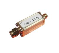 Filtre défectueux SAW spécial satellite météorologique 137,5 MHz, bande passante 1 MHz, interface SMA