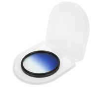 Filtre dégradé JuneStar 67 mm pour objectifs reflex, compatible avec les objectifs Canon/Nikon/Sony/Olympus/Fuji, dégradé bleu