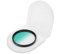 Filtre dégradé vert pour objectif Junestar 67 mm, compatible avec Canon, Nikon, Olympus et Fuji.