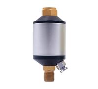 Filtre d'élimination des contaminants, filtre à huile et à eau pour outils pneumatiques avec soupapes de vidange à bouton-poussoir, séparateur pneumatique facile à réparer