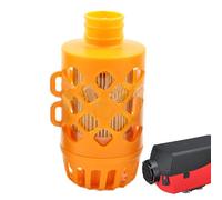 Filtre d'entrée d'air froid - 25,5 mm - Filtre universel pour voiture - Kit de démarrage - Fixation de tuyau flexible - Design à haut débit - Chauffage pour véhicule de chauffage de