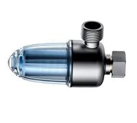 Filtre d'entrées de chauffe-eau électrique pour robinet de machine à laver - Filtre de douche - Purificateurs d'eau - Accessoires durables pour machine à laver - Échelle de douche