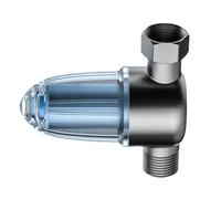 Filtre d'entrées de chauffe-eau électrique pour robinet de machine à laver - Filtre de douche - Purificateurs d'eau - Accessoires durables pour machine à laver - Échelle de douche