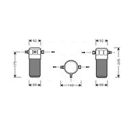 AVA Quality Cooling Filtre déshydratant climatisation AID032