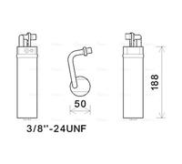 AVA Quality Cooling Filtre déshydratant climatisation PRASCO DND285