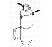 NRF 33080 Filtre déshydratant, climatisation