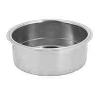 Filtre Deux Tasses Machine Café Filtre 51Mm,Filtre,Cafetière Double Couche,Filtre À Café en Acier Inoxydable Double Couche Panier Filtre Pressurisé Accessoires pour