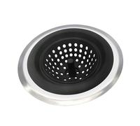 Filtre d'évier avec poignée qui ne se bouche pas pour une utilisation et un entretien faciles dans les cuisines et salles de bains, facile à nettoyer