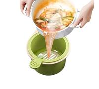 Filtre d'évier d'angle pour évier | 20 x 10 x 10 cm avec vidage à presse, outils de cuisine et gadgets pour poubelle pour salle de bain, camping, restaurant, ferme