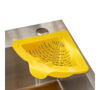 Filtre d'évier d'angle - Support à ventouse magnétique, étagère de vidange triangulaire | Panier à saleté résistant à l'obstruction, filtre d'évier de cuisine, panier de cuisine de grande capacité