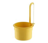 Filtre d'évier de cuisine, filtre de vidange suspendu, 12 x 8,3 cm, design peu encombrant, empêche les aliments et les cheveux obstrués, crépines d'évier pour la maison, la cuisine, la salle de bain
