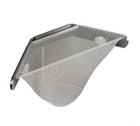 Filtre d'évier de cuisine, récupérateur de déchets alimentaires avec 50 sacs en maille, panier de vidange sans perçage, support de filtre pour montage rapide, acier au carbone résistant à la rouille